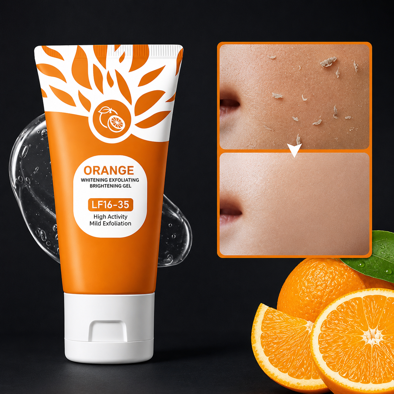Vitamin C Brightening Exfoliating Gel | جل فيتامين C لإزالة الجلد الميت وتفتيح البشرة | Up to 50% OFF