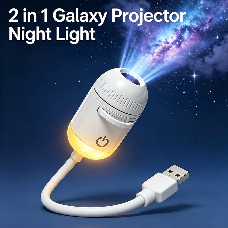Portable Mini USB Starry Sky Projection Lamp