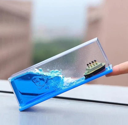 Get Parcel™ Unsinkable Titanic Table Cruise Ship With Ice Block