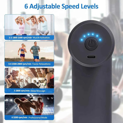Mini Massage Gun for Deep Tissue Relief and Muscle Recovery