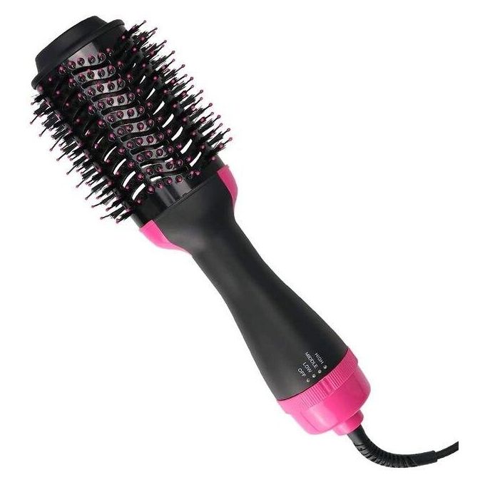 Electric 3-In-1  One Step Hair Straightener + Dryer + Styler Brush