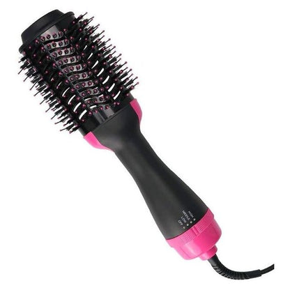 Electric 3-In-1  One Step Hair Straightener + Dryer + Styler Brush