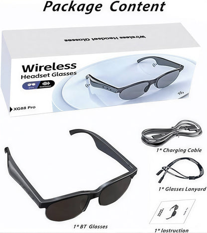 Wireless XG88 Pro Smart Camera & Bluetooth headset glasses