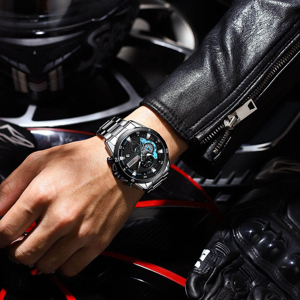 Curren Chrono-Master Steel Fusion
