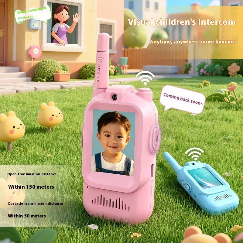 Kids Video Walkie Talkie With HD Camera | جهاز اتصال لاسلكي للأطفال مزود بكاميرا عالية الدقة