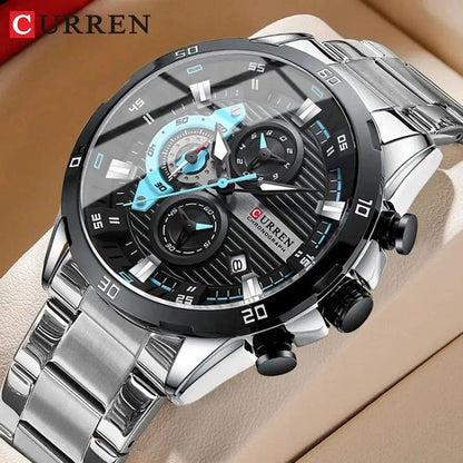 Curren Chrono-Master Steel Fusion
