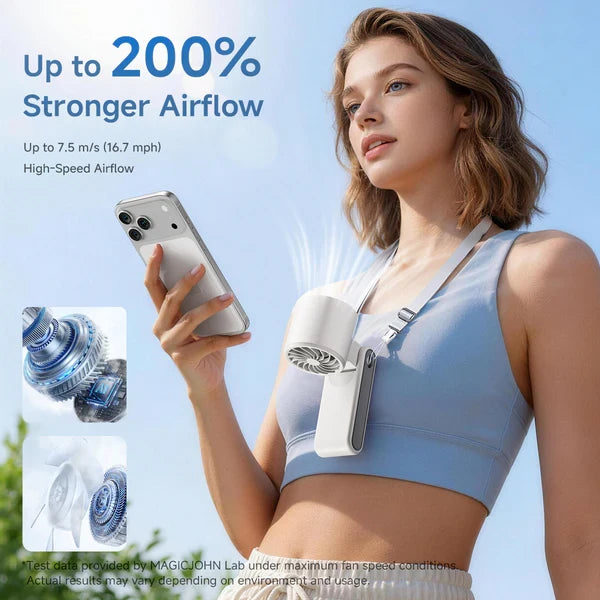 Portable folding Turbo Cooling Fan