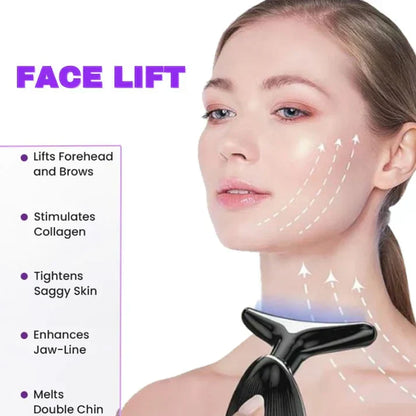 LED therapy and facial massager