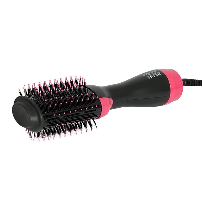 Electric 3-In-1  One Step Hair Straightener + Dryer + Styler Brush