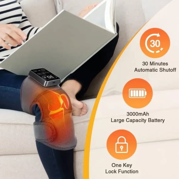 Electric Intelligent Heating & Vibration Knee Massager