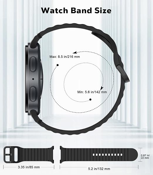 Samsung Galaxy Watch 8 44mm Bluetooth Smartwatch || ساعة سامسونج جالاكسي واتش 8 الذكية بتقنية بلوتوث، مقاس 44 مم