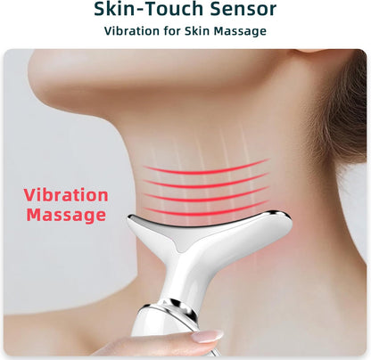 LED therapy and facial massager