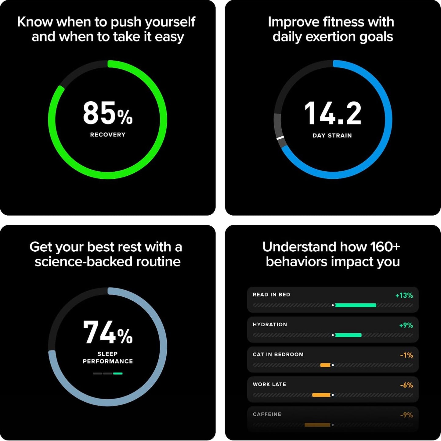 Whoop watch , Health and fitness tracker (Master Copy)  | ساعة ووب، جهاز تتبع الصحة واللياقة البدنية
