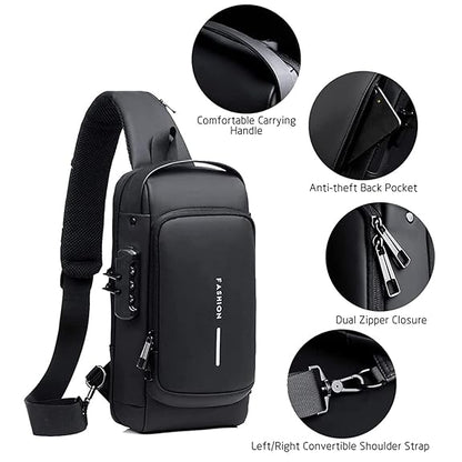 Emirate Traders™ Hot Selling 2024 Water Proof and Smart Lock  Fashion Bag High Quality Product