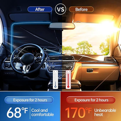 Car Sun Shade Windshield Umbrella