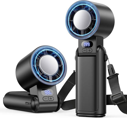 Portable folding Turbo Cooling Fan