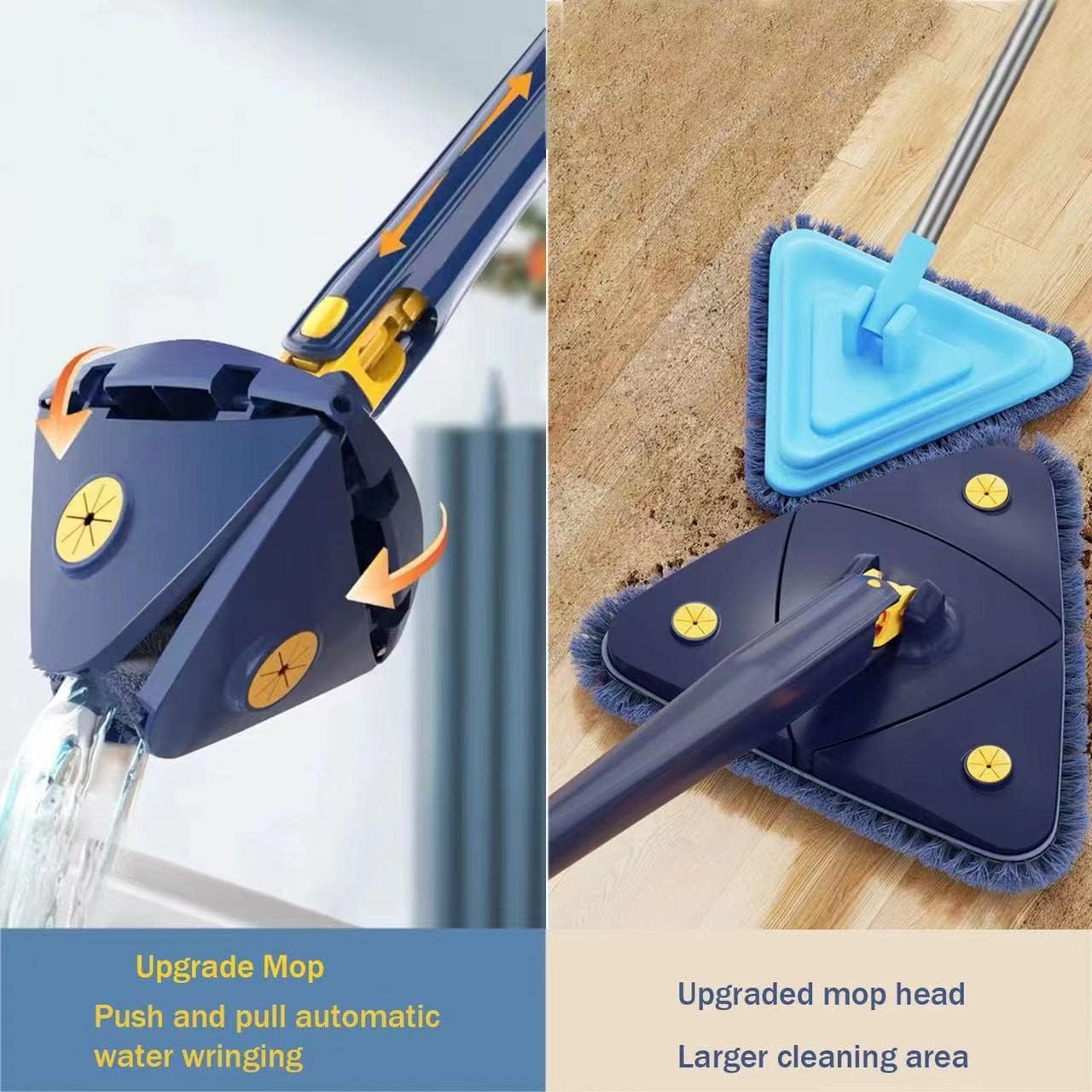 Emirate Traders ™ Triangle Mop For Cleaning Hot Selling Product