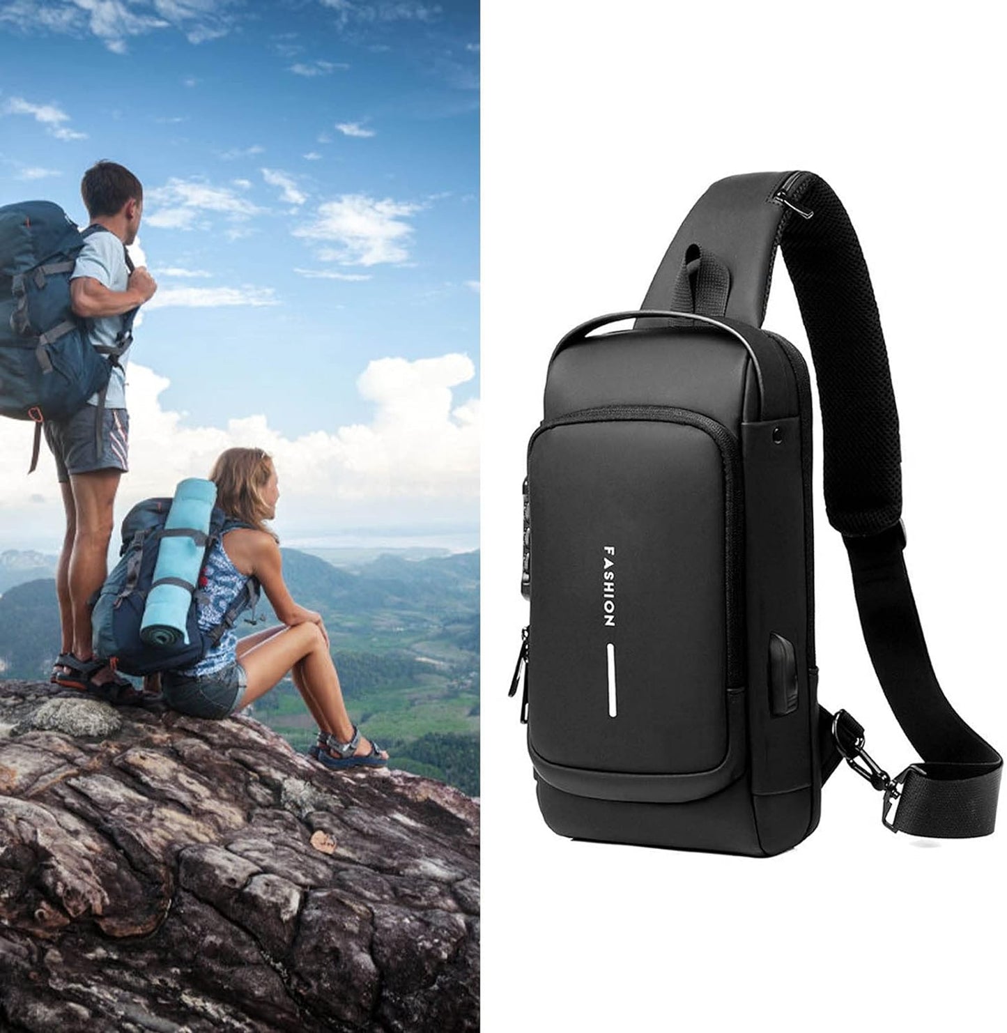 Emirate Traders™ Hot Selling 2024 Water Proof and Smart Lock  Fashion Bag High Quality Product
