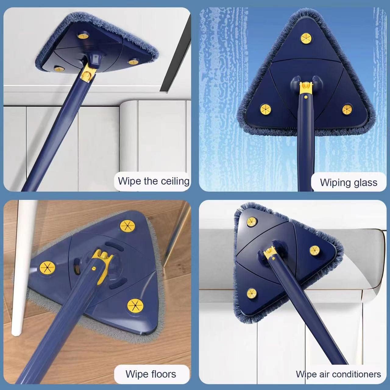 Emirate Traders ™ Triangle Mop For Cleaning Hot Selling Product