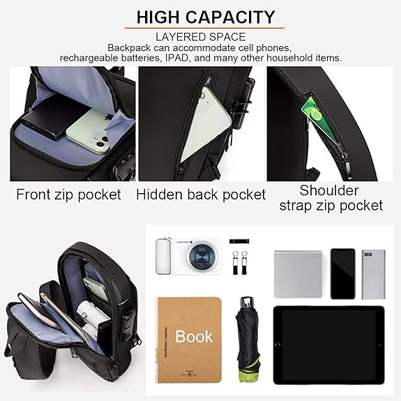 Emirate Traders™ Hot Selling 2024 Water Proof and Smart Lock  Fashion Bag High Quality Product