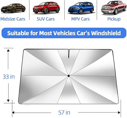 Car Sun Shade Windshield Umbrella