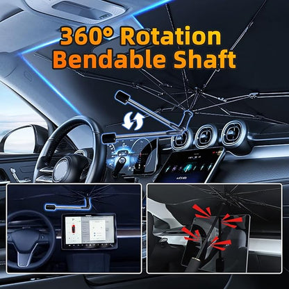 Car Sun Shade Windshield Umbrella