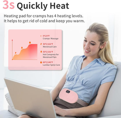 Get Parcel™️ Period Cramp Pain Relief Belt -Portable Menstrual Heating Pad