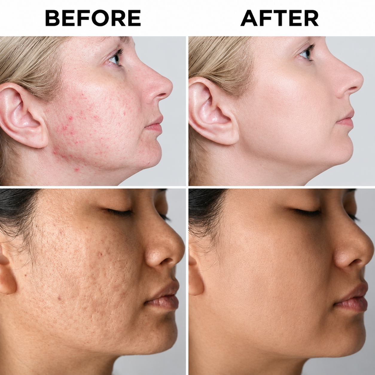 LED therapy and facial massager