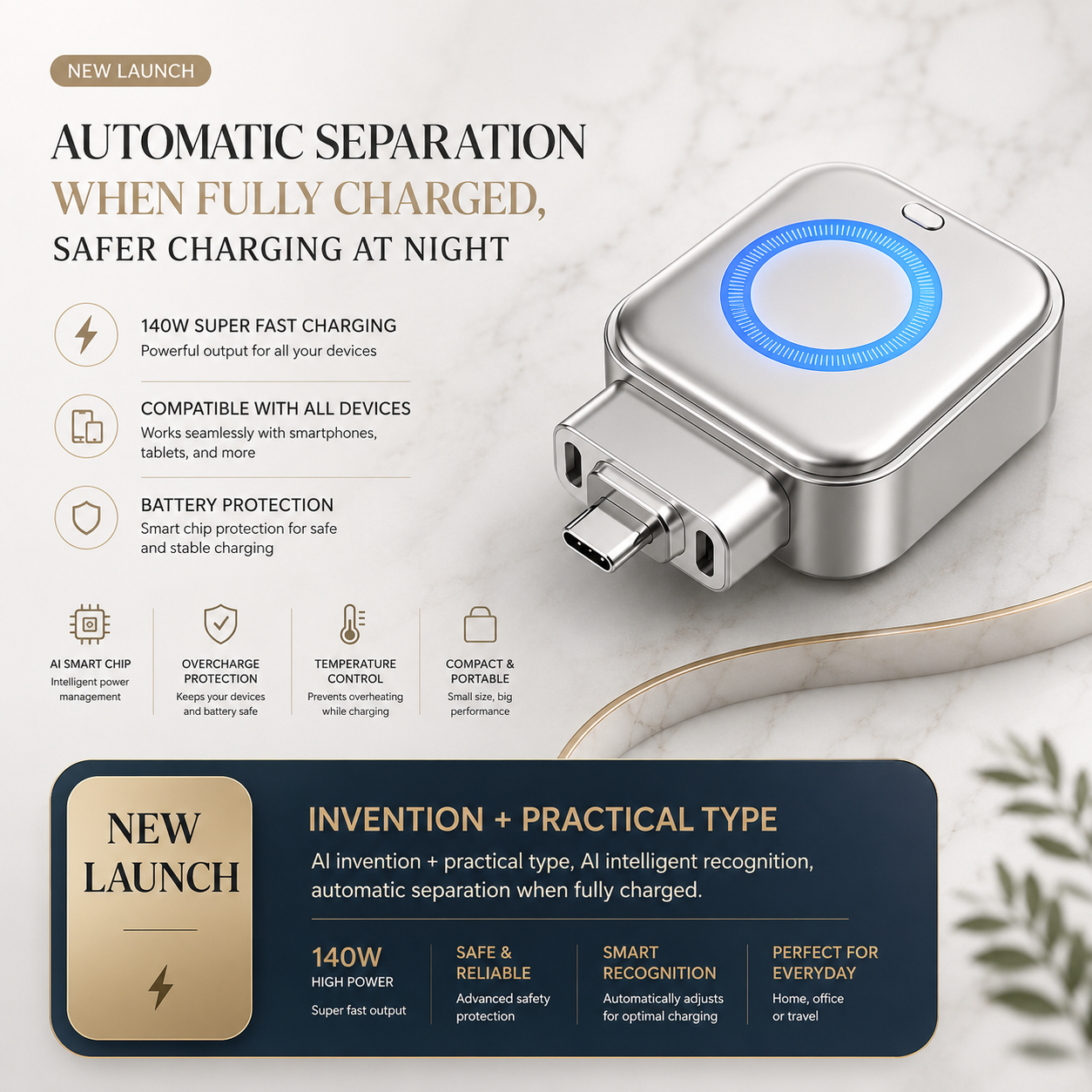 Auto Eject Charging Separator