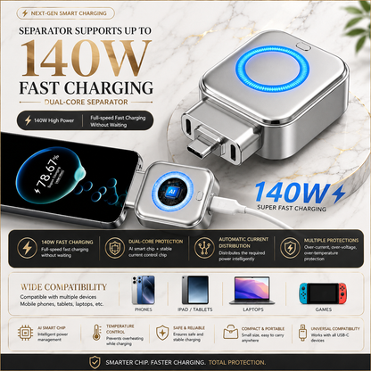 Auto Eject Charging Separator