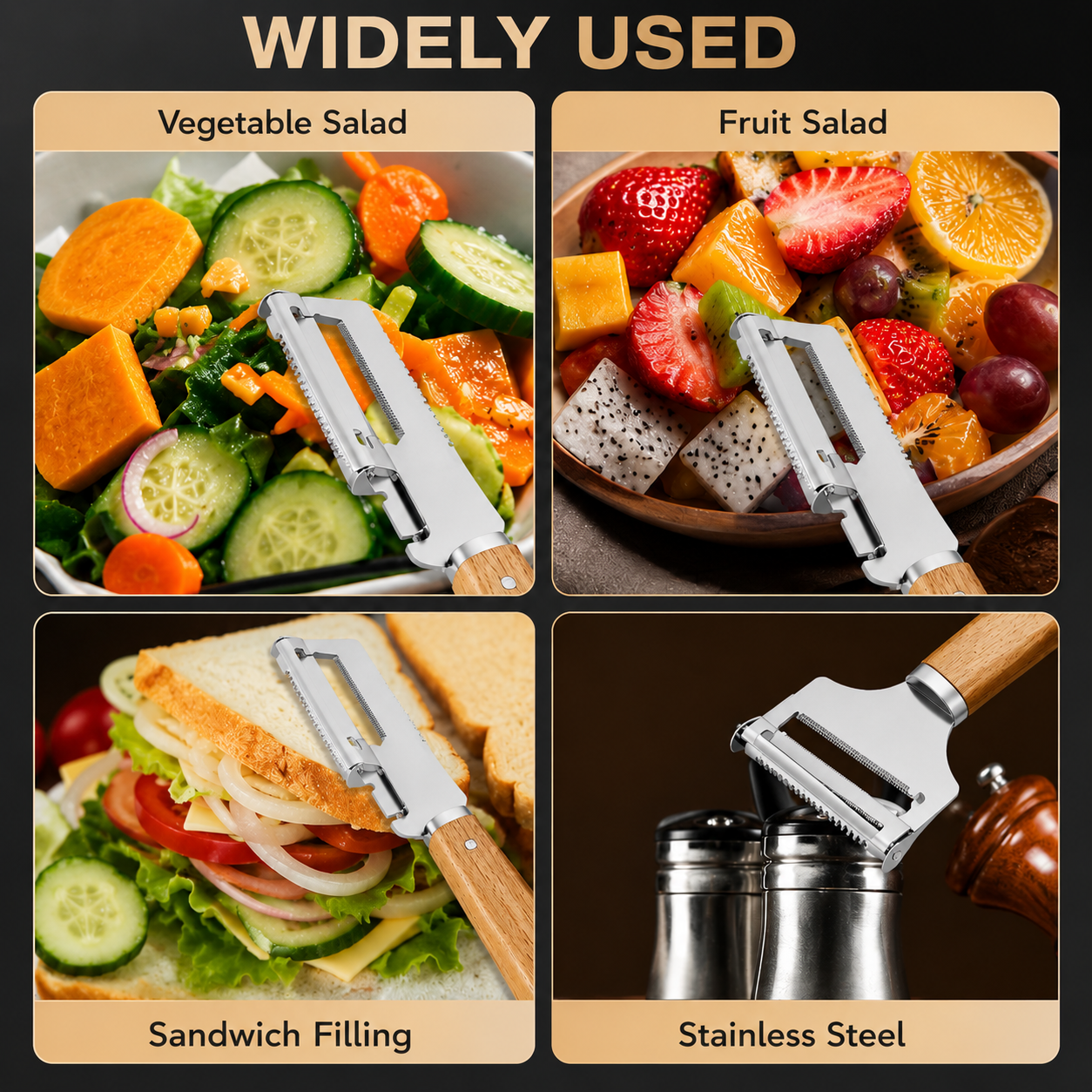 Multifunctional Vegetable Peeler