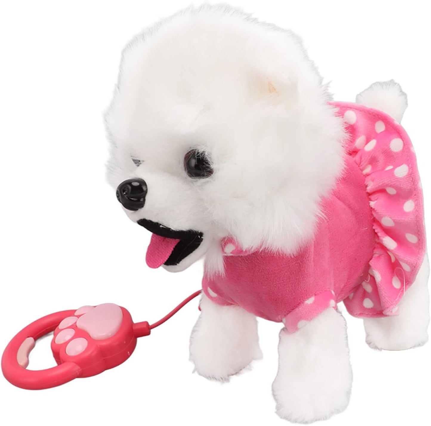 Stuffed Dog Walking Toy with Sound & Music for Kids