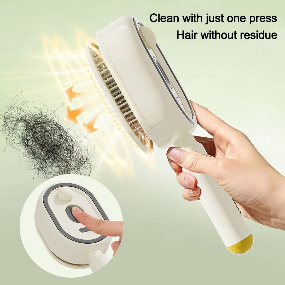 Portable Electric Hair Care Spray Massage Comb Anti-static Self-cleaning Spray Airbag Combs Hairbrush Gifts