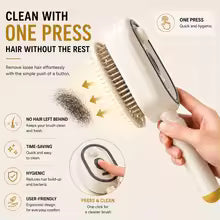 3 in 1 Electric Air Cushion Massage & Straightener Comb