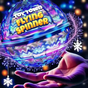 Magic Hand-Controlled Hover Ball With LED Lights Spinning Flying Ball Toy