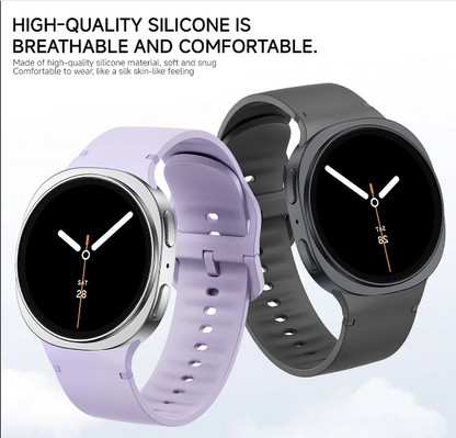 Samsung Galaxy Watch8 Graphite, LTE, 40mm Smartwatch (Smart Copy) | ساعة سامسونج جالاكسي واتش 8 جرافيت، تدعم LTE، مقاس 40 مم