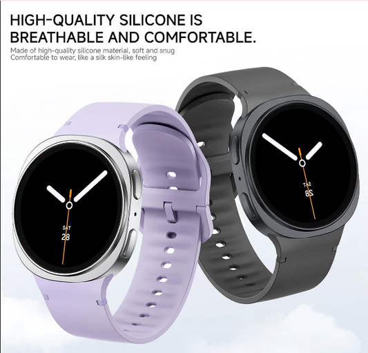 Samsung Galaxy Watch8 Graphite, LTE, 40mm Smartwatch (Smart Copy) | ساعة سامسونج جالاكسي واتش 8 جرافيت، تدعم LTE، مقاس 40 مم