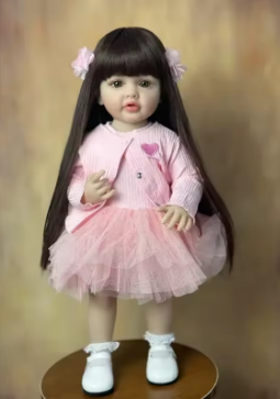 Kids Interactive Talking Silicon Doll In Arabic/English Language / دمية سيليكون تفاعلية ناطقة للأطفال باللغتين العربية والإنجليزية