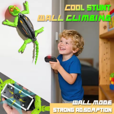 Electric remote control lizard wall climbing Toy