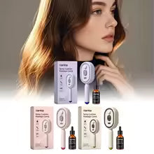 Portable Electric Hair Care Spray Massage Comb Anti-static Self-cleaning Spray Airbag Combs Hairbrush Gifts