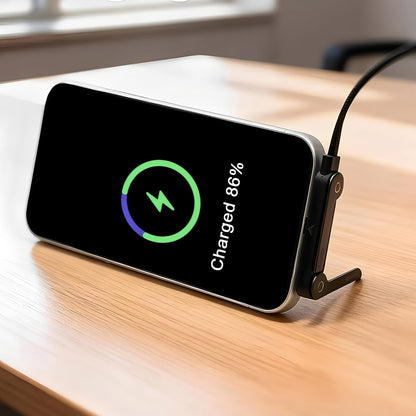 240W SuperCharge 360° Rotating Invisible Stand Detachable 2-in-1 Charging Cable