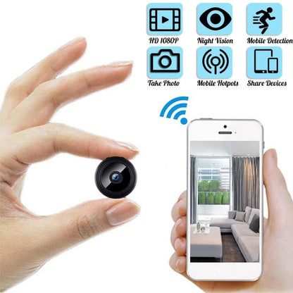 A9 1080P HD Mini Camera WIFI Magnet Smart Wireless Camcorder Home Security P2P Night Vision Motion Detection Cam