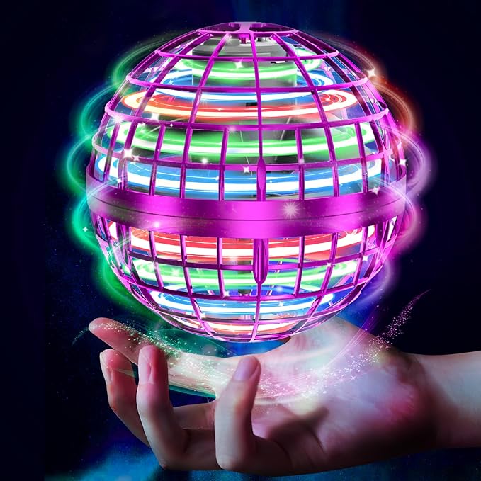 Tikduck Flying Orb Ball 2026 Toys Soaring Hover Boomerang Spinner Hand Controlled Mini Drone Cosmic Globe Spinning Kids Outdoor Fly Toy Birthday Gift