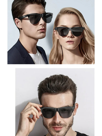 Wireless Bluetooth Smart Audio Glasses, نظارات ذكية لاسلكية بتقنية البلوتوث والصوت المدمج