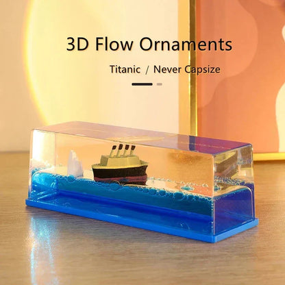 Get Parcel™ Unsinkable Titanic Table Cruise Ship With Ice Block
