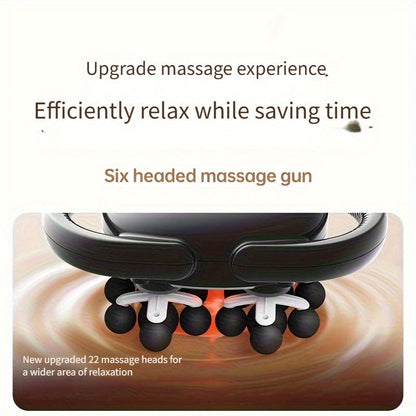 Professional 22-Head Percussion Massage Gun