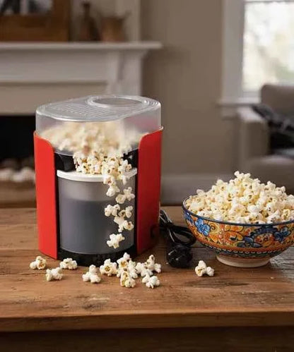 Hot Air Popcorn Maker - Healthier, Oil-Free Snacking at Home