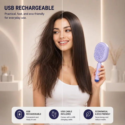 3 in 1 Electric Air Cushion Massage & Straightener Comb