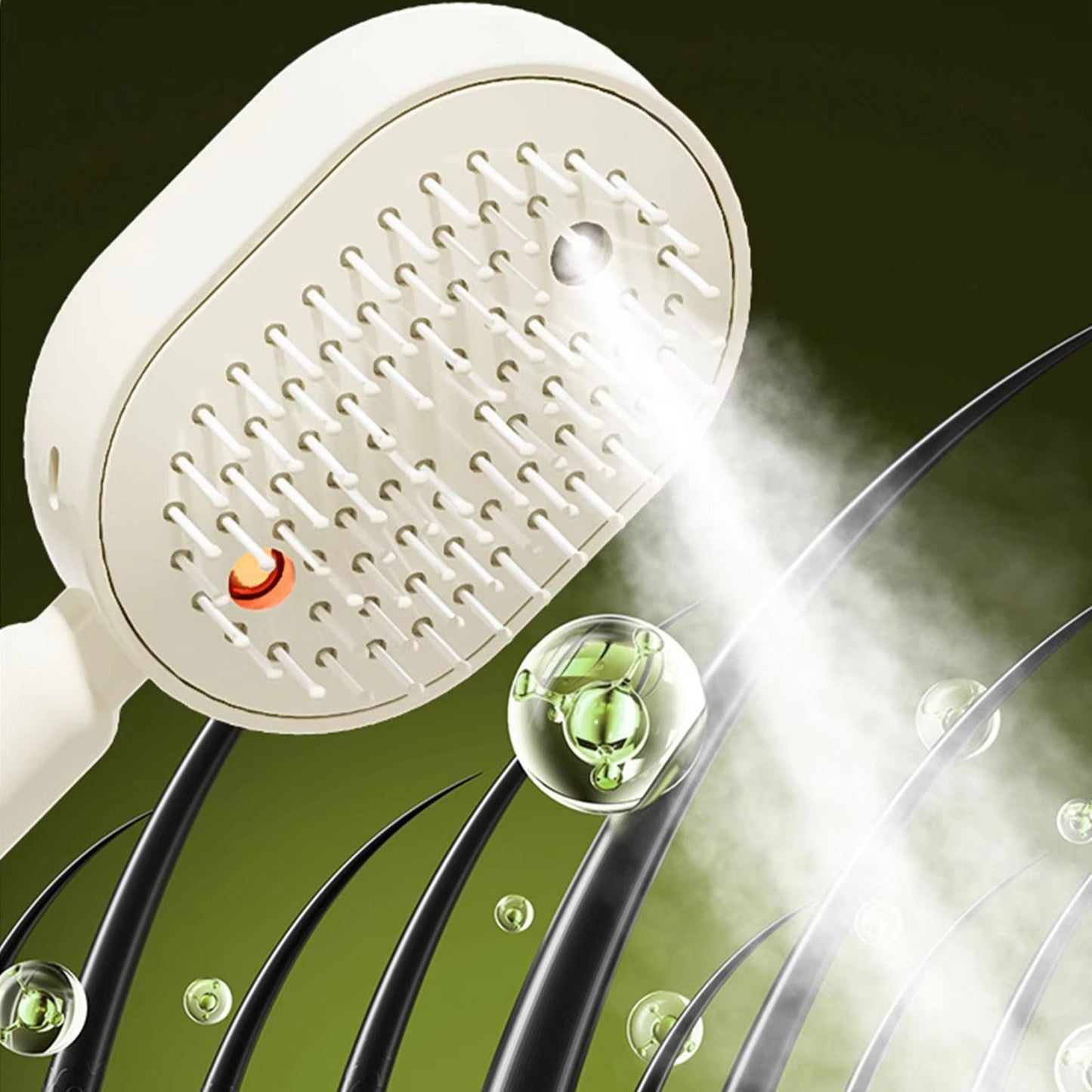 3 in 1 Electric Air Cushion Massage & Straightener Comb