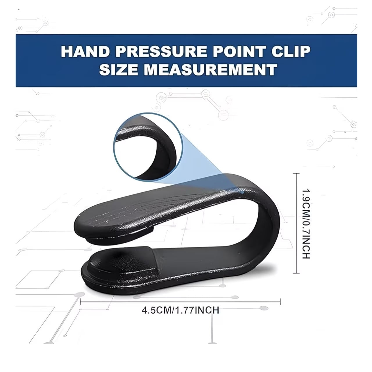 Sugar Control Acupressure Point Clip